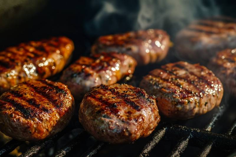 Пережаренное мясо опасно для здоровья