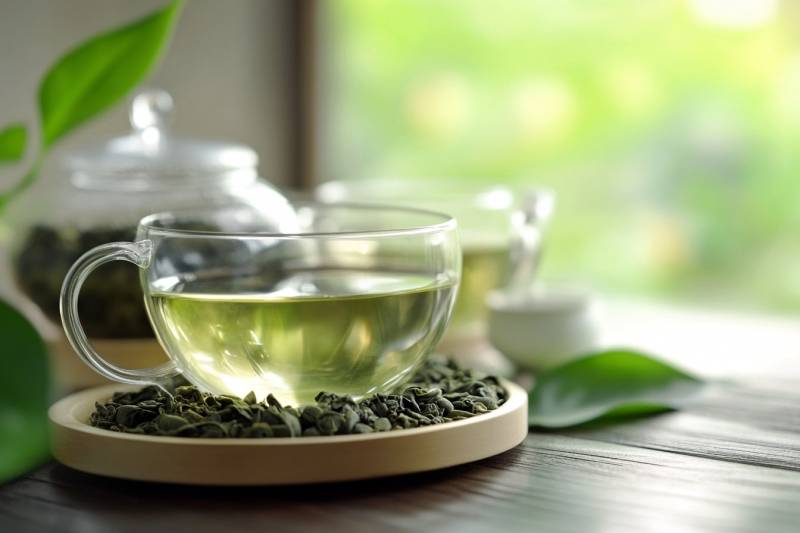 Зеленый чай ускоряет метаболизм