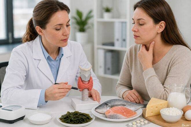 дефицит йода и вес
