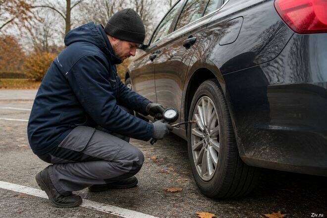 давление в автомобильных шинах